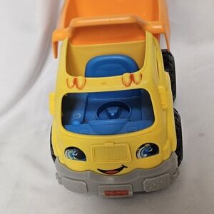 Fisher-Price Yellow and Orange Toy Truck‎